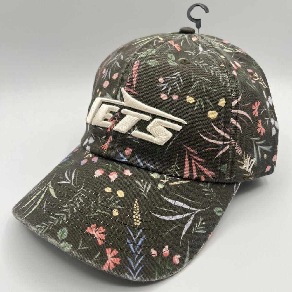 New York Jets 47‎ Brand Hat Cap Strap Back Womens Clean Up NFL Floral NEW